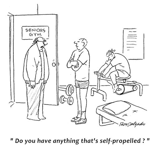 'Do you have anything that's self-propelled?'