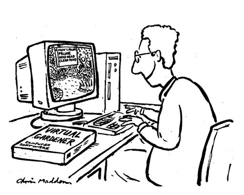 "Virtual gardener."