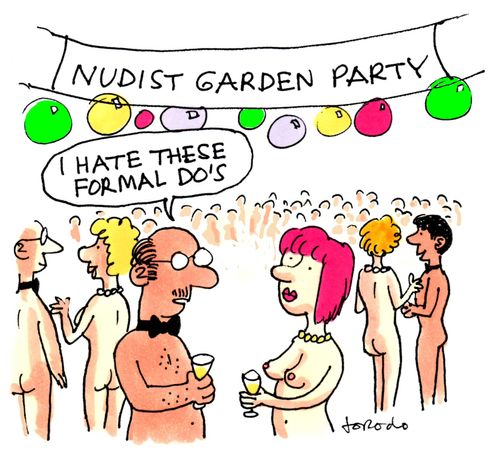 'I hate these formal do's.'