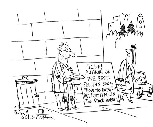 Help! Author of the best-selling book, 'How to invest' - but lost it all in the stock market.
