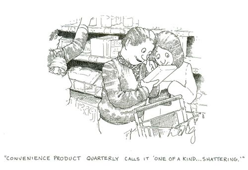 'Convenience Product Quarterly calls it 'one of a kind...shattering.''