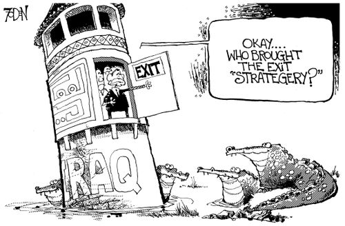 Bush and his exit 'strategery'