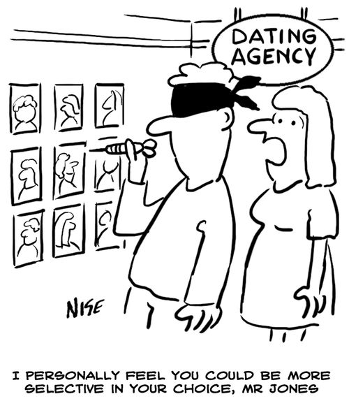 'You could be more selective in your choice, Mr Jones.'