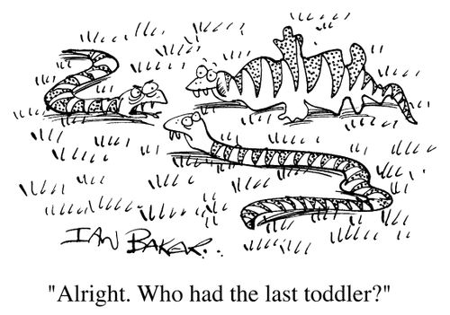 Alright, who had the last toddler?