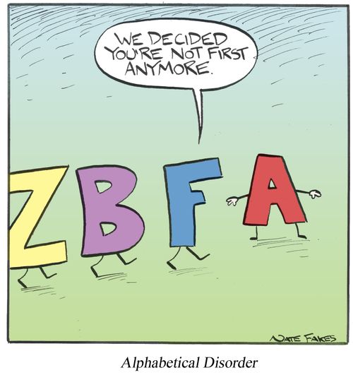 Alphabetical Disorder