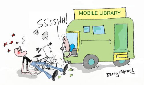 Mobile library.