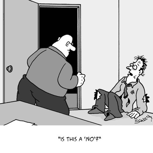 'Is this a 'No'?'