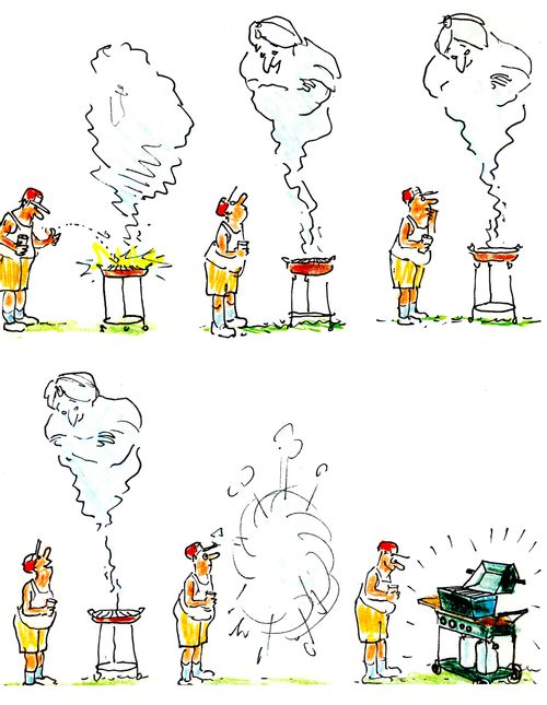 Genie Barbecue.