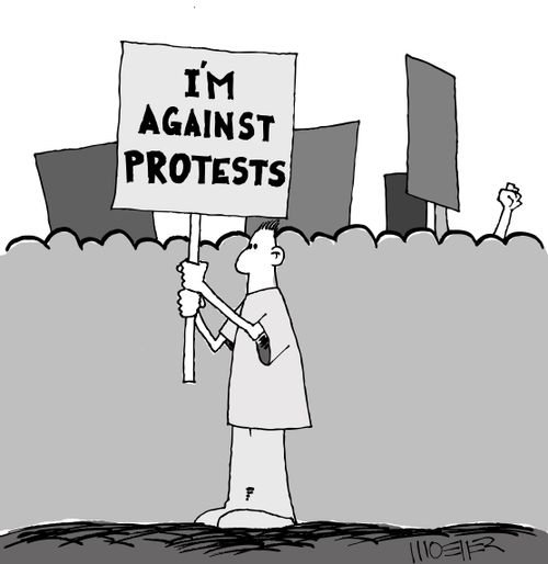 I'm Against Protests.