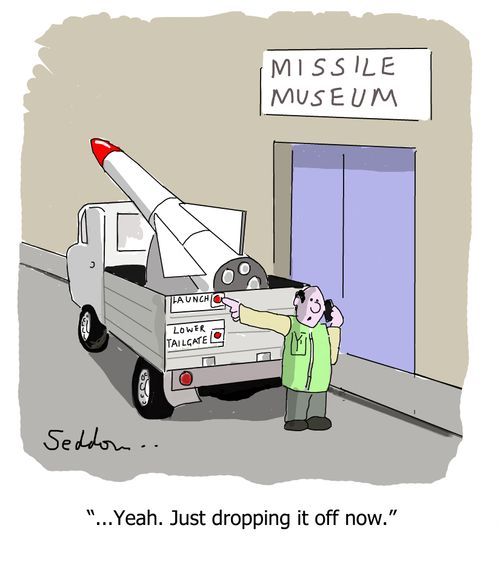 "... Yeah. Just dropping it off now."