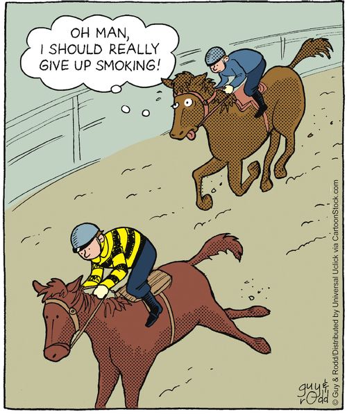 'Oh man, I should really give up smoking!'