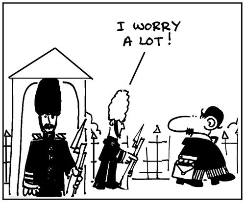 'I worry a lot.'