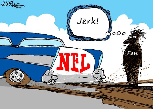 NFL is jerk to fans