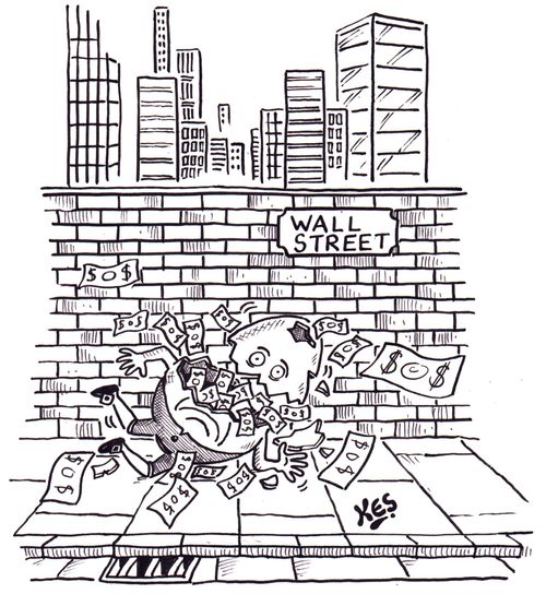Humpty Dumpty on Wall Street.