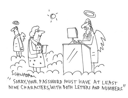 "Sorry, your password must have at least nine characters, with both letters and numbers."