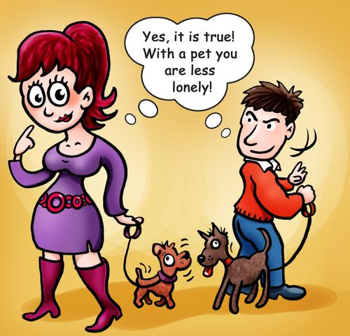 Pet Connection - with a pet you are less lonely.