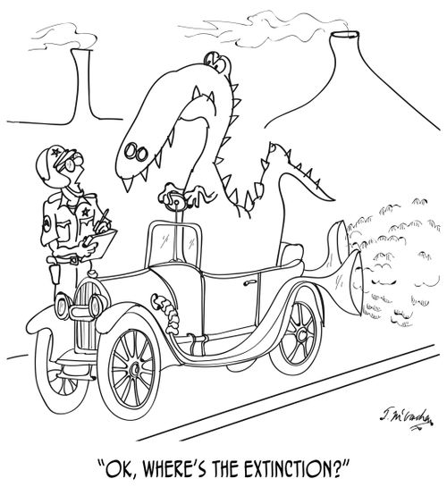 "OK, where's the extinction?"