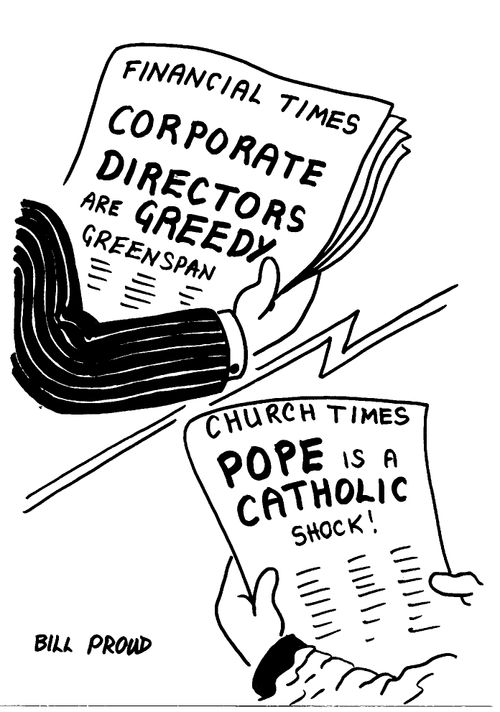 Corporate Greed.