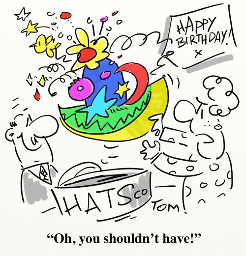Unwanted gift: 'Oh, you shouldn't have!'