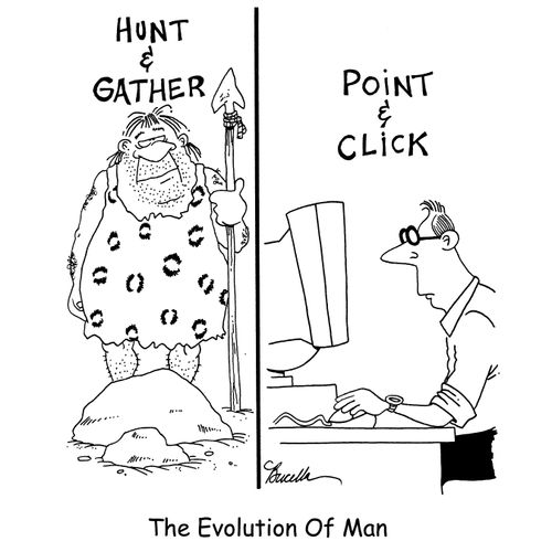 The Evolution Of Man.