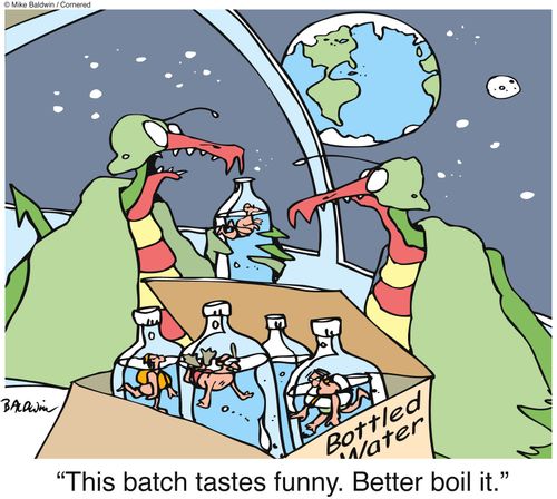 "This batch tastes funny. Better boil it."