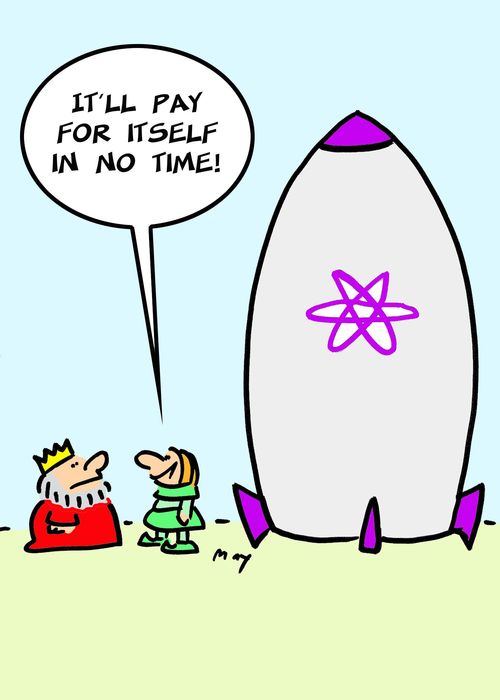 'It'll pay for itself in no time!'