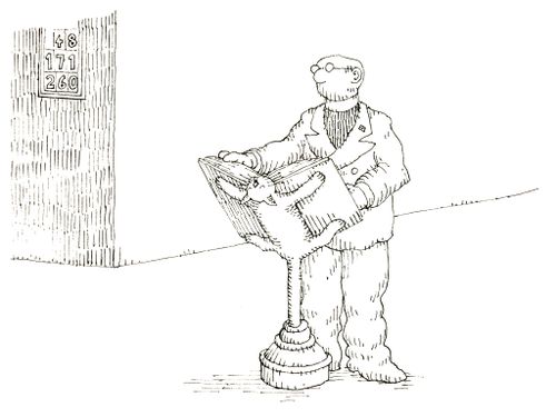 101 uses of a dead cat: lectern