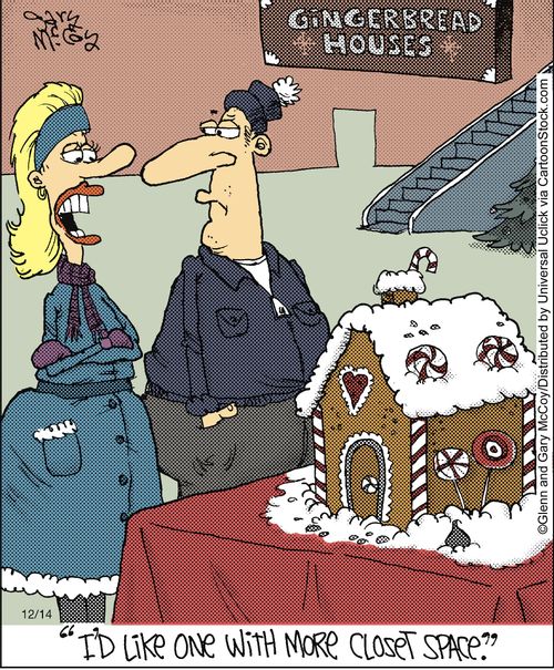'I'd like one with more closet space.'
