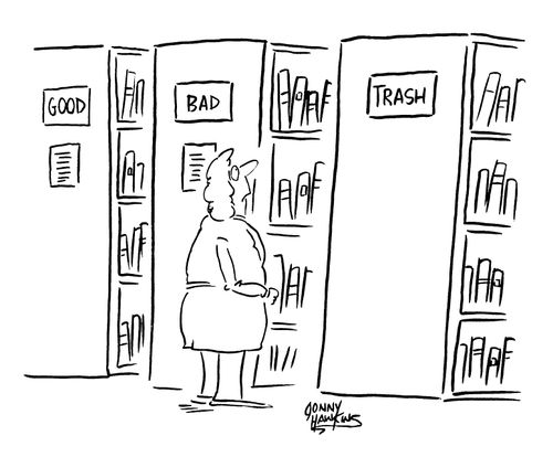 Library 'Good'  'Bad'  'Trash'