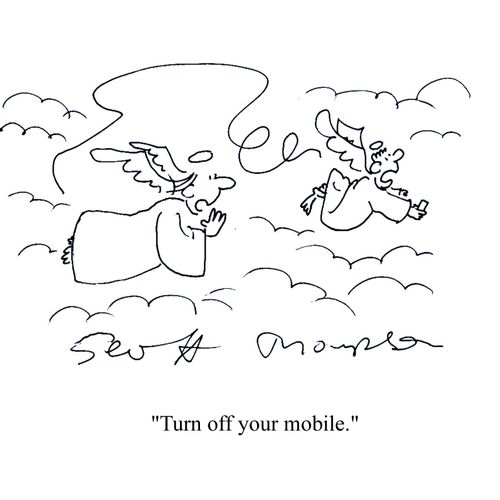 'Turn off your mobile.'