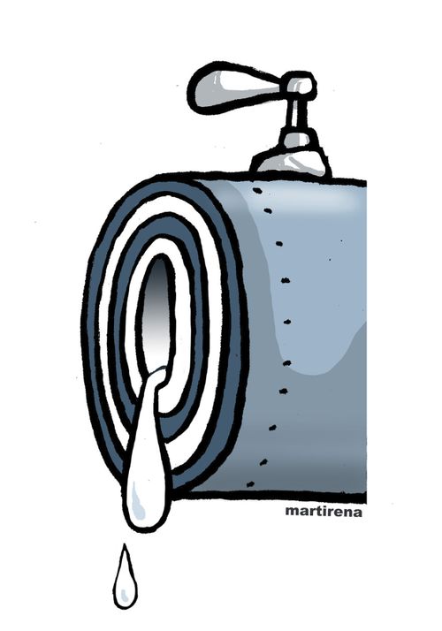 Global water shortage.