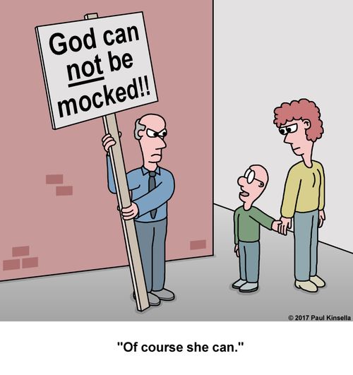 "Of course she can."