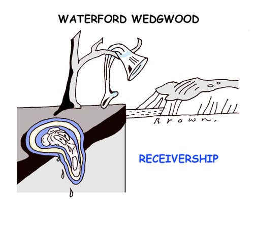 Waterford Wedgwood in receivership.