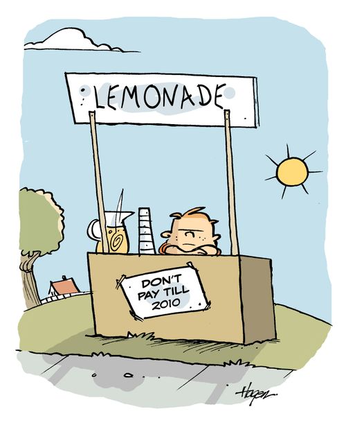 Lemonade - Don't Pay Till 2010