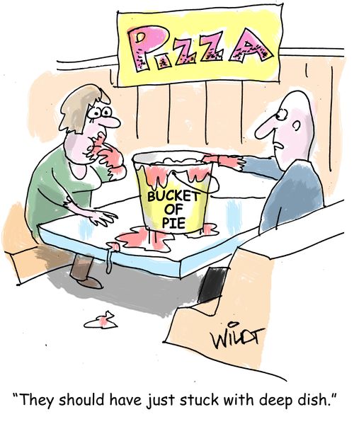 "They should have just stuck with deep dish."