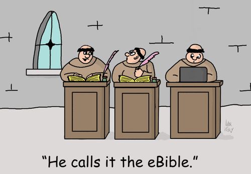 "He calls it the eBible."