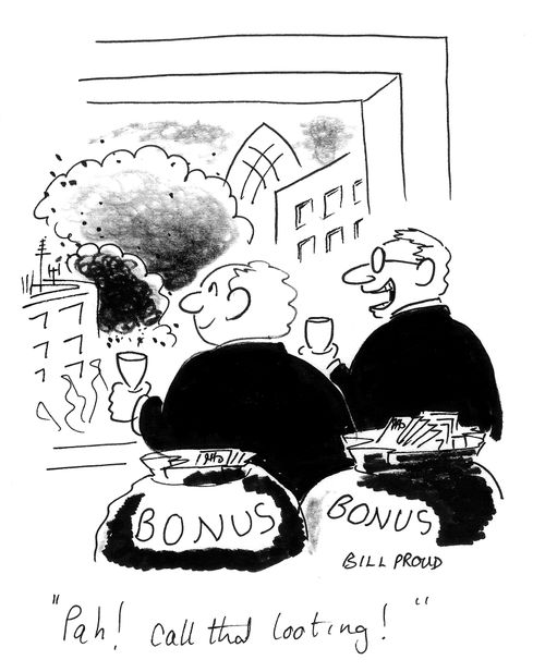 'Pah! call that looting!'