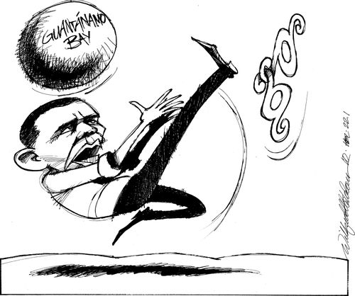 Obama slipping on legal details related to Guant?namo Bay