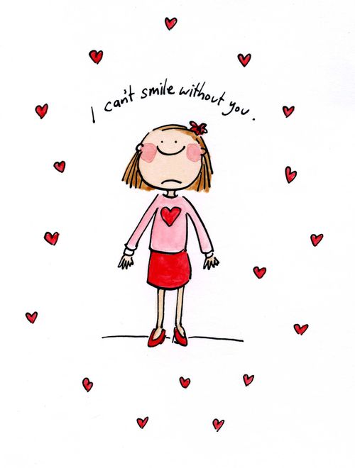 I can't smile without you...