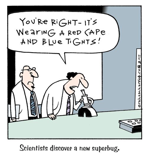 Scientist discover a new superbug