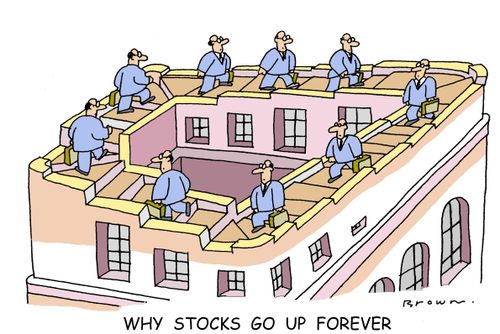Why stocks go up forever.
