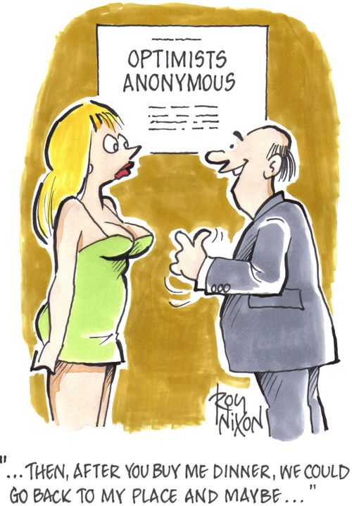 '...then, after you buy me dinner, we could go back to my place and maybe...'
