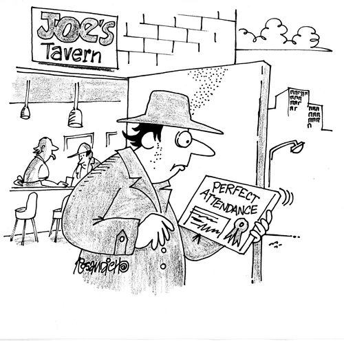 Tavern: Perfect Attendance.