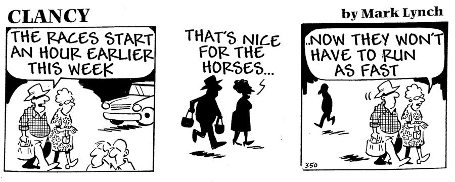 Clancy: Women and Horse-Racing