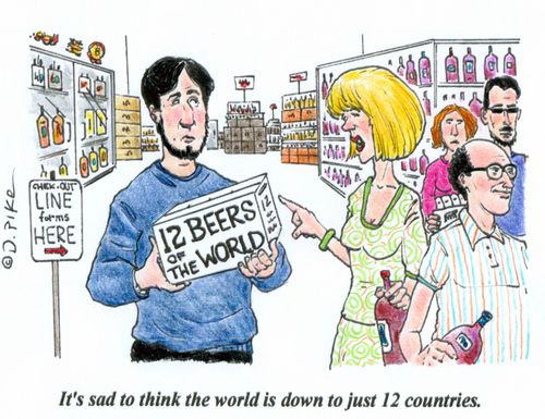 'It's sad to think the world is down to just 12 countries.'