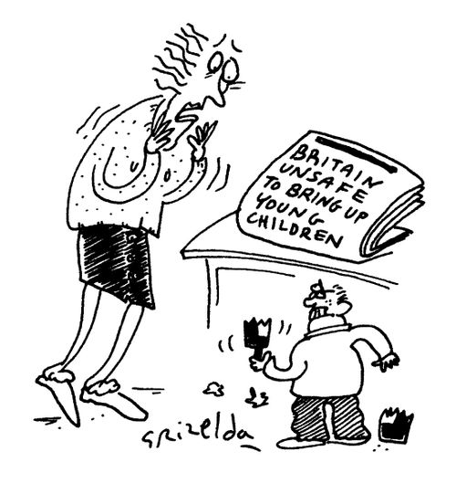 'Britain unsafe to bring up children.'