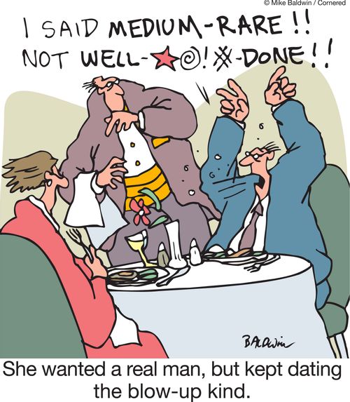She wanted a real man, but kept dating the blow-up kind,