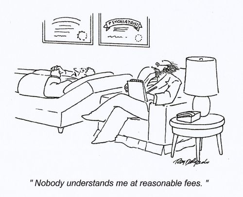 'Nobody understands me at reasonable fees.'