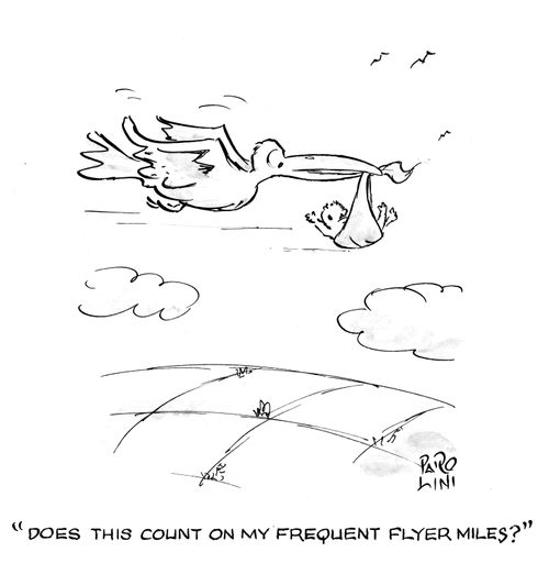 'Does this count on my frequent flyer miles?'
