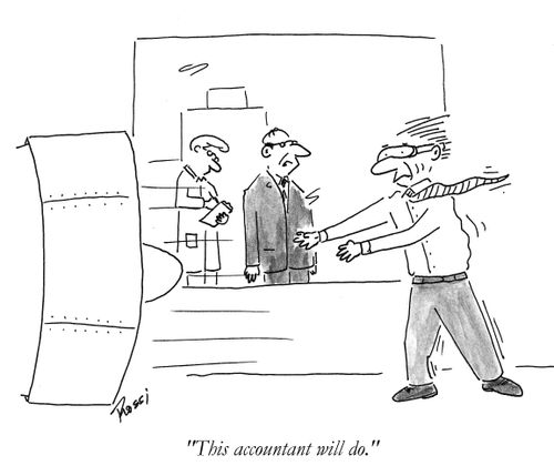'This accountant will do.'